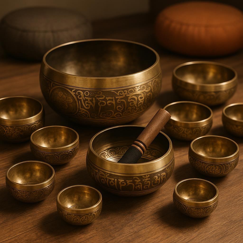 Tibetische Klangschalen